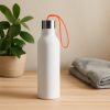 Home Mart 0.5L Orange Drinking Bottle – Lightweight, Durable Stainless Steel Water Bottle with Leak-Proof Cap, Ideal for Sports, Travel, and Everyday Hydration – Stylish, Eco-Friendly Kitchen Accessor